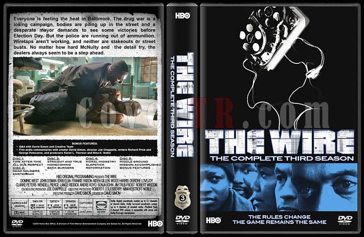 The Wire (Seasons 1-5) - Custom Dvd Cover Set - English [2002-2008]-3jpg