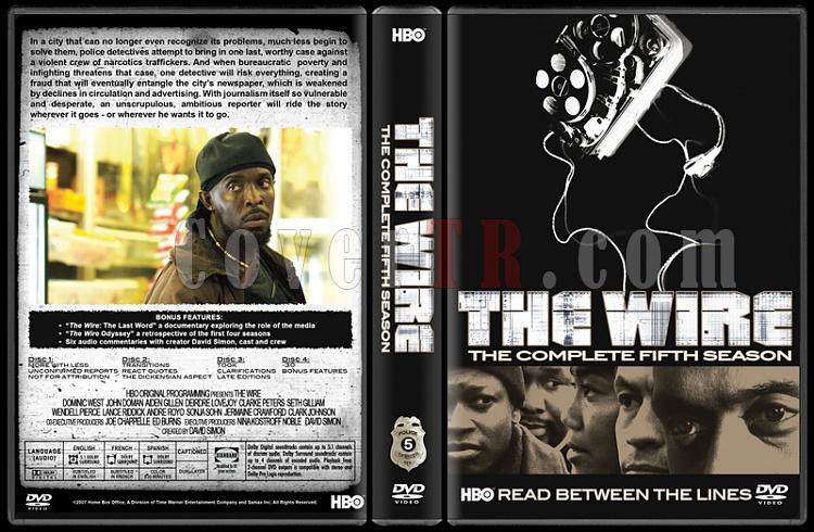 The Wire (Seasons 1-5) - Custom Dvd Cover Set - English [2002-2008]-5jpg