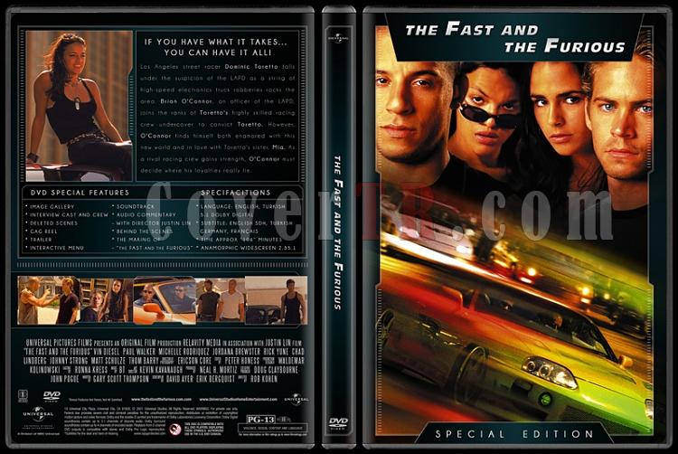 The Fast and the Furious Collection (Hzl ve fkeli Koleksiyonu) - Custom Dvd Cover Set - English [2001-2013]-1jpg