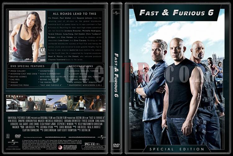 The Fast and the Furious Collection (Hzl ve fkeli Koleksiyonu) - Custom Dvd Cover Set - English [2001-2013]-6jpg