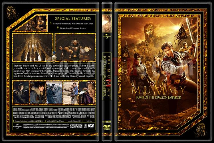 The Mummy Collection (Mumya Koleksiyonu) - Custom Dvd Cover Set - English [1999-2001-2008]-3jpg