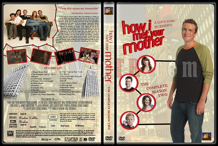 How I Met Your Mother (Seasons 1-7) - Custom Dvd Cover Set - English [2005-?]-how-i-met-your-mother-custom-dvd-cover-set-english-season-ii-prejpg