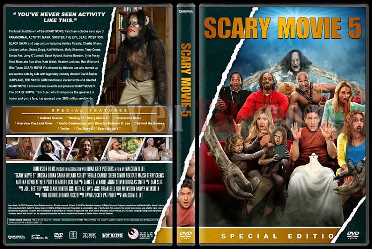 Scary Movie (Korkun Bir Film) - Custom Dvd Cover Set - English [2000-2013]-5jpg