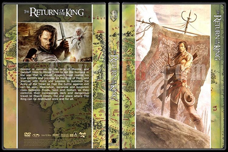 The Lord of the Rings (Yzklerin Efendisi) - Custom Dvd Cover Set - English [2001-2002-2003]-3jpg