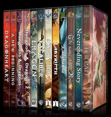 Fantasy Collection - Custom Dvd Cover Set - English-setjpg