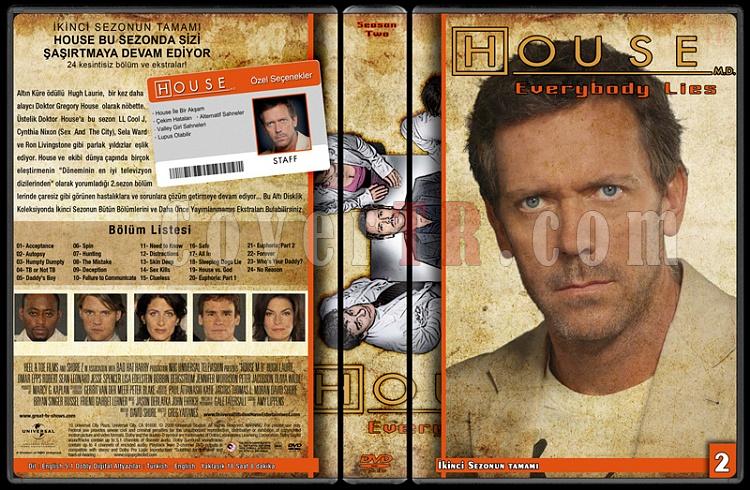 House M.D. (All Seasons) - Custom Dvd Cover Set - Trke [2004-2012]-2jpg