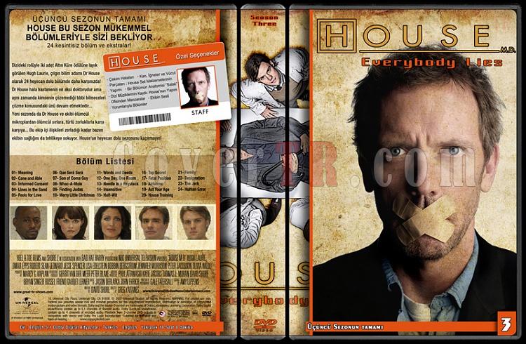 House M.D. (All Seasons) - Custom Dvd Cover Set - Trke [2004-2012]-3jpg