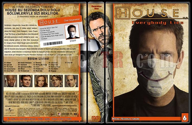 House M.D. (All Seasons) - Custom Dvd Cover Set - Trke [2004-2012]-6jpg