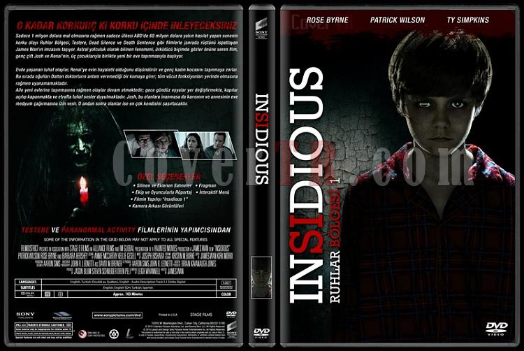 Insidious Collection (Ruhlar Blgesi Koleksiyonu) - Custom Dvd Cover Set - Trke [2010-2013]-1jpg