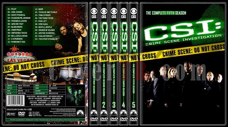 CSI: Crime Scene Investigation (Seasons 1-13) - Custom Dvd Cover Set - English [2000-?]-1-5jpg