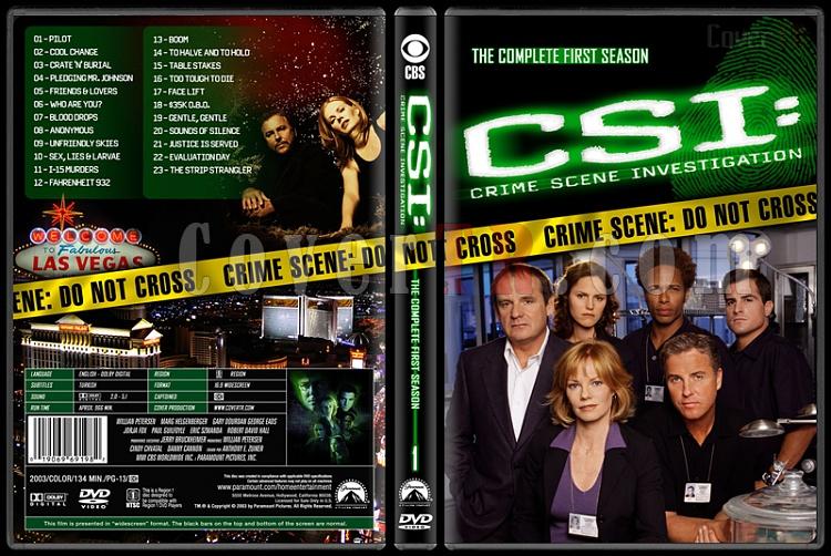 CSI: Crime Scene Investigation (Seasons 1-13) - Custom Dvd Cover Set - English [2000-?]-1jpg