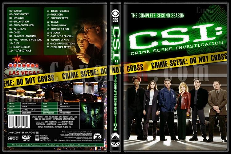 CSI: Crime Scene Investigation (Seasons 1-13) - Custom Dvd Cover Set - English [2000-?]-2jpg