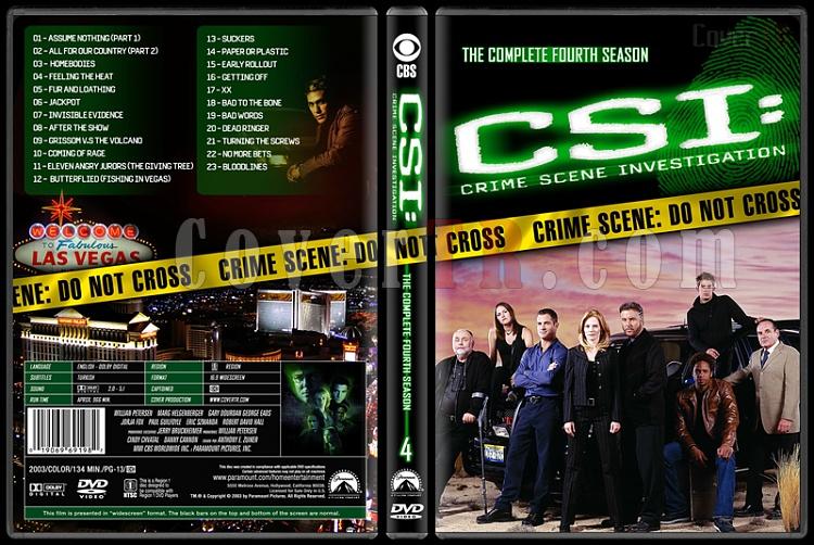 CSI: Crime Scene Investigation (Seasons 1-13) - Custom Dvd Cover Set - English [2000-?]-4jpg