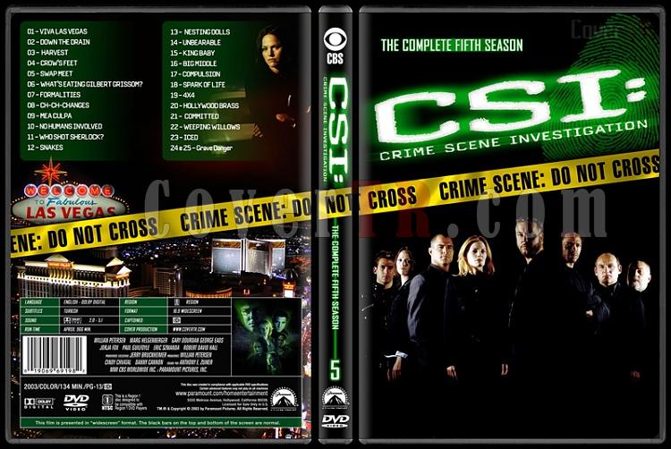 CSI: Crime Scene Investigation (Seasons 1-13) - Custom Dvd Cover Set - English [2000-?]-5jpg