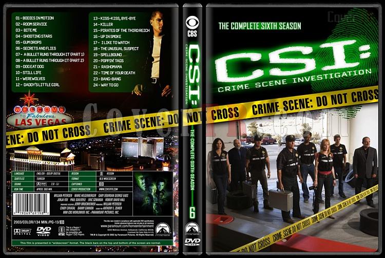 CSI: Crime Scene Investigation (Seasons 1-13) - Custom Dvd Cover Set - English [2000-?]-6jpg