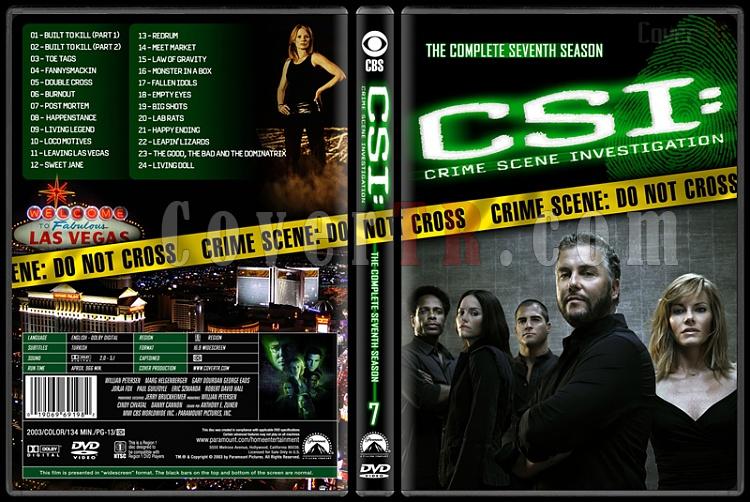 CSI: Crime Scene Investigation (Seasons 1-13) - Custom Dvd Cover Set - English [2000-?]-7jpg