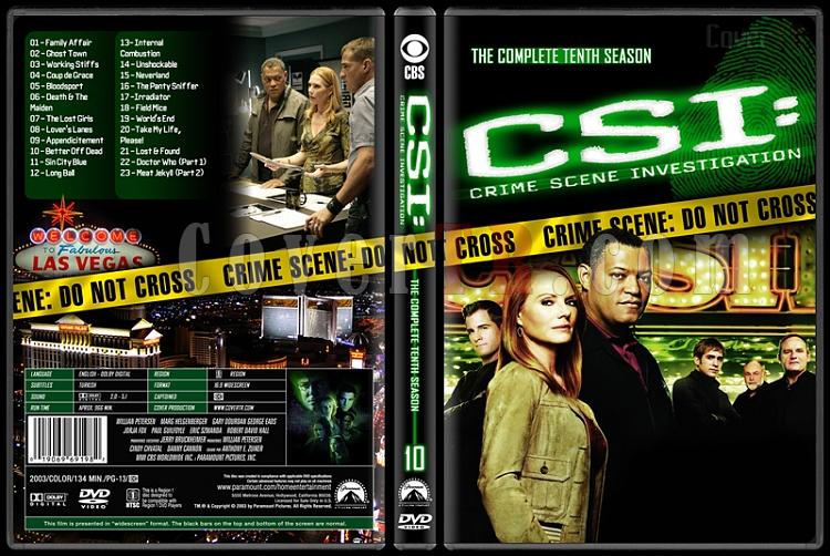 CSI: Crime Scene Investigation (Seasons 1-13) - Custom Dvd Cover Set - English [2000-?]-10jpg