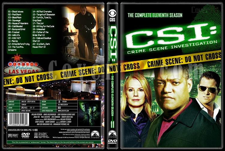 CSI: Crime Scene Investigation (Seasons 1-13) - Custom Dvd Cover Set - English [2000-?]-11jpg