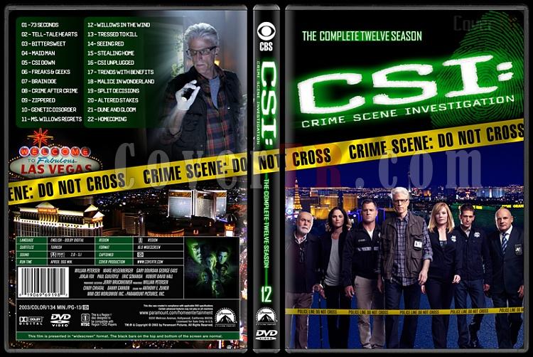 CSI: Crime Scene Investigation (Seasons 1-13) - Custom Dvd Cover Set - English [2000-?]-12jpg