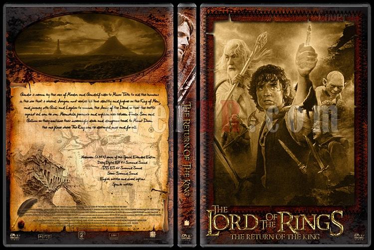 The Lord of the Rings (Yzklerin Efendisi) - Custom Dvd Cover Set - English-3jpg