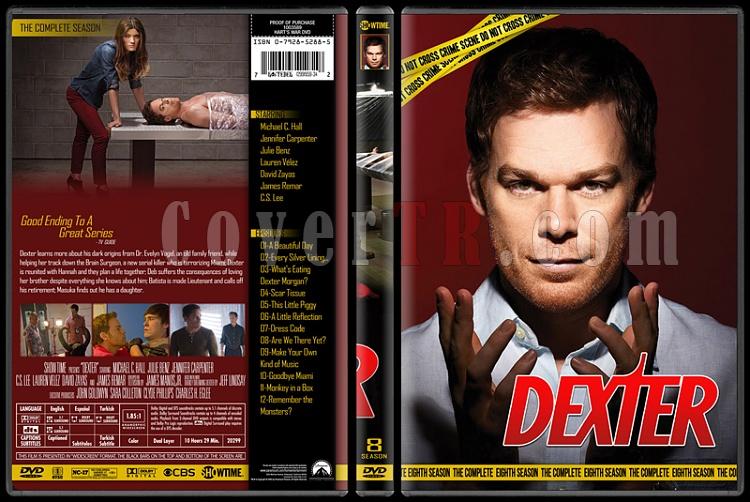 Dexter (Seasons 1-8) - Custom Dvd Cover Set - English [2006 - 2013]-standardjpg