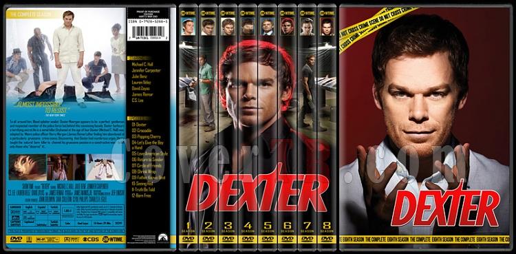 Dexter (Seasons 1-8) - Custom Dvd Cover Set - English [2006 - 2013]-standard-8-season-flatjpg