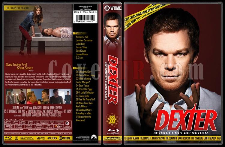 Dexter (Seasons 1-8) - Custom Bluray Cover Set - English [2006 - ? ]-bbfcbjpg