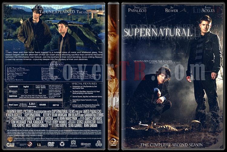Supernatural (Seasons 1-8) - Custom Dvd Cover Set - English [2005-?]-2jpg