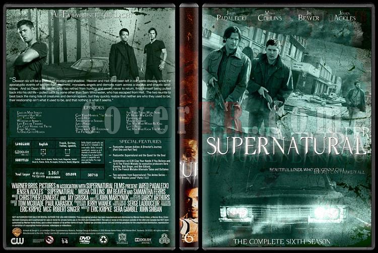 Supernatural (Seasons 1-8) - Custom Dvd Cover Set - English [2005-?]-6jpg