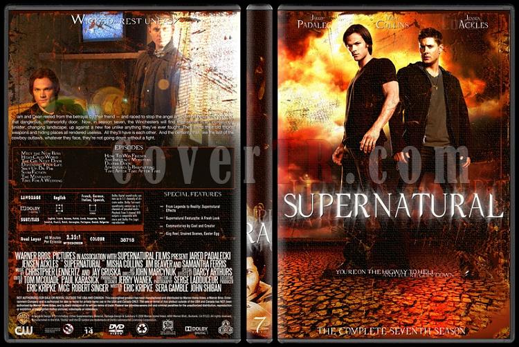 Supernatural (Seasons 1-8) - Custom Dvd Cover Set - English [2005-?]-7jpg