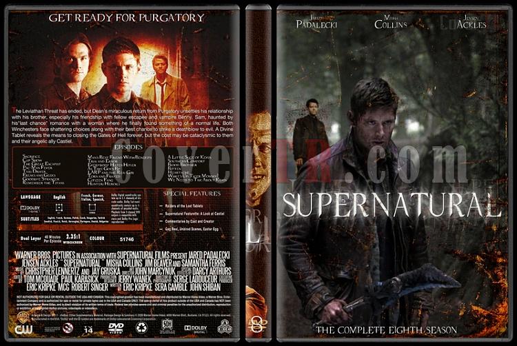 Supernatural (Seasons 1-8) - Custom Dvd Cover Set - English [2005-?]-8jpg