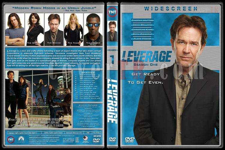 Leverage (Seasons 1-5) - Custom Dvd Cover Set - English [2008-?]-1jpg