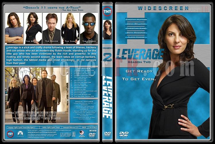 Leverage (Seasons 1-5) - Custom Dvd Cover Set - English [2008-?]-2jpg