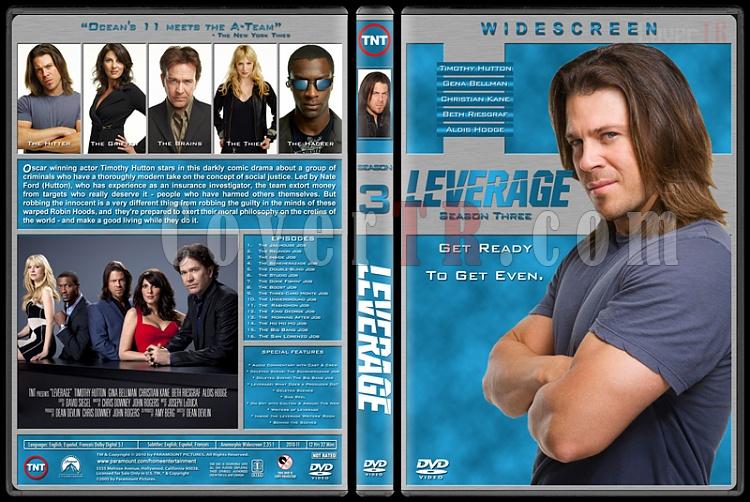 Leverage (Seasons 1-5) - Custom Dvd Cover Set - English [2008-?]-3jpg