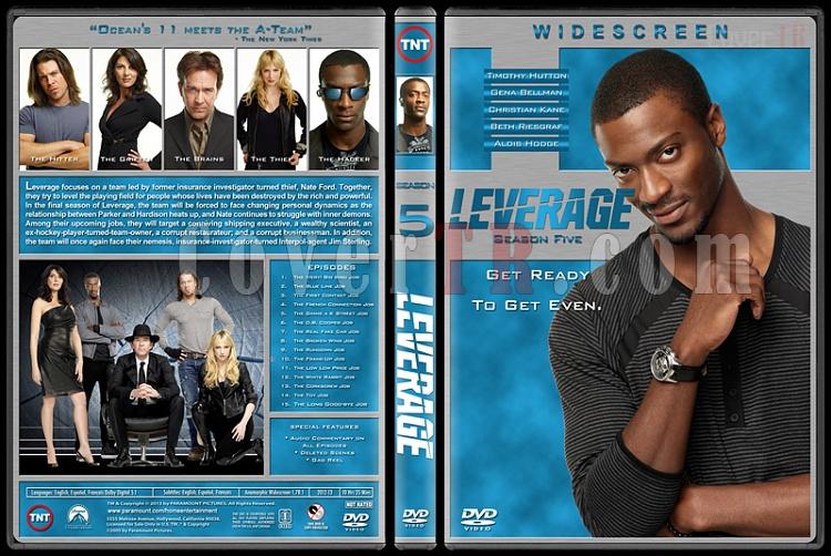 Leverage (Seasons 1-5) - Custom Dvd Cover Set - English [2008-?]-5jpg