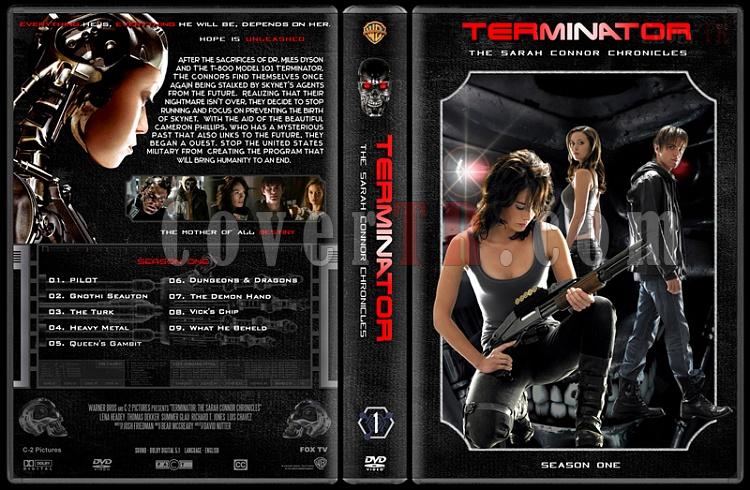 Terminator: The Sarah Connor Chronicles (Seasons 1-2) - Custom Dvd Cover Set - English [2008-2009]-1jpg