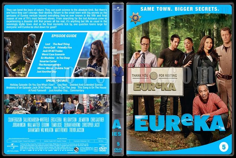 Eureka (Seasons 1-5) - Custom Dvd Cover Set - English [2006 - ?]-5jpg