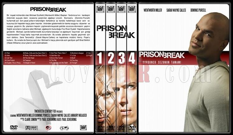 Prison Break (Seasons 1-4) - Custom Dvd Cover Set - Trke [2005-2009]-1all-0jpg