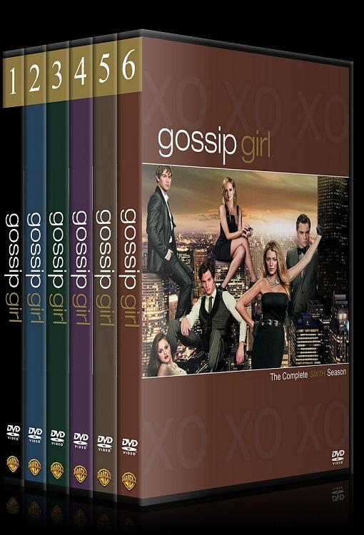 Gossip Girl (Seasons 1-6) - Custom Dvd Cover Set - English [20072012]-hepsijpg