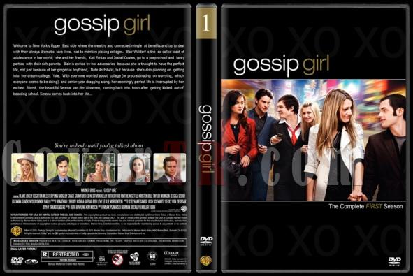 Gossip Girl (Seasons 1-6) - Custom Dvd Cover Set - English [20072012]-1jpg