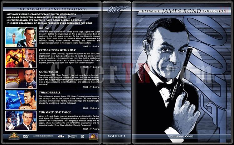 The Ultimate James Bond Ultimate Collection - Custom Dvd Cover Set - English [1962-2012]-1jpg