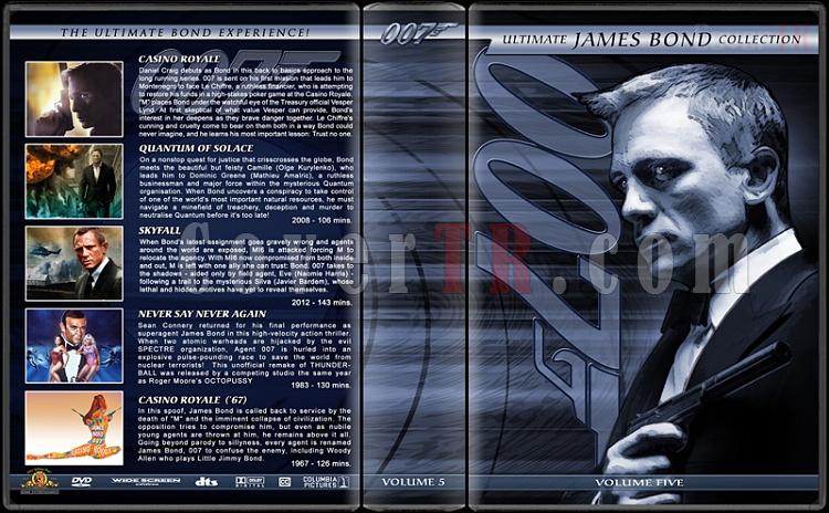 The Ultimate James Bond Ultimate Collection - Custom Dvd Cover Set - English [1962-2012]-5jpg