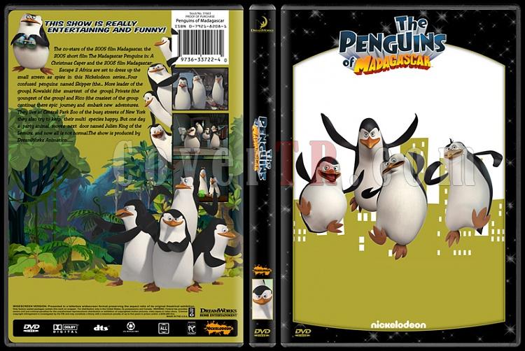 TV Cartoon Collection - Custom Dvd Cover Set - English-penguins-madagascarjpg