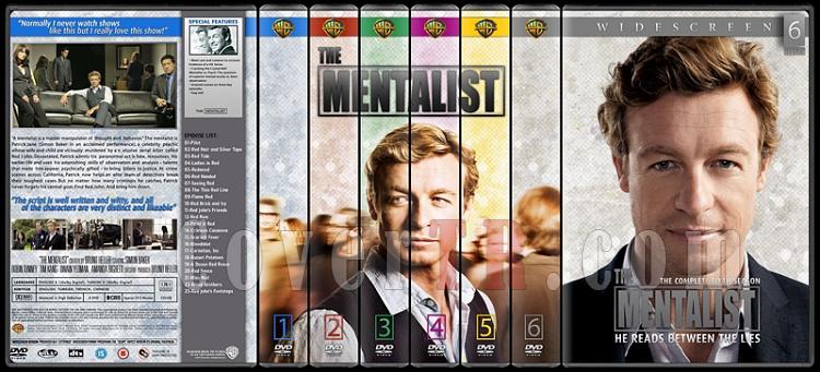 The Mentalist (Seasons 1-6) - Custom Dvd Cover Set - English [2008-2015]-6-season-flatjpg