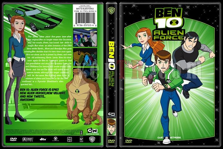 TV Cartoon Collection - Custom Dvd Cover Set - English-ben-10-alien-forcejpg