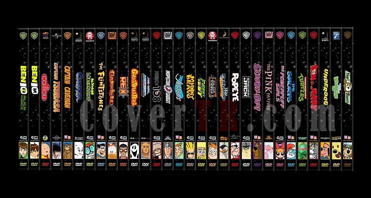 TV Cartoon Collection - Custom Dvd Cover Set - English-spineeejpg