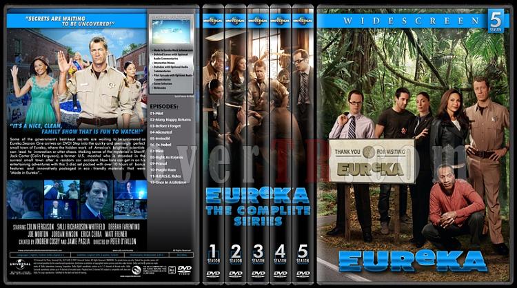 Eureka (Seasons 1-5) - Custom Dvd Cover Set - English [2006-2012]-standard-5-season-flatjpg