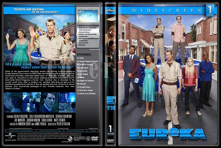 Eureka (Seasons 1-5) - Custom Dvd Cover Set - English [2006-2012]-1jpg