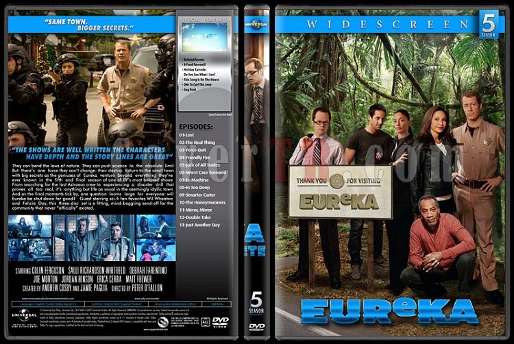 Eureka (Seasons 1-5) - Custom Dvd Cover Set - English [2006-2012]-5jpg