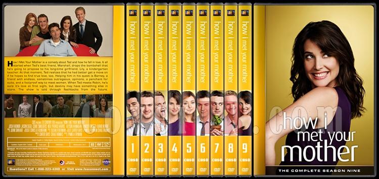 How I Met Your Mother (Seasons 1-9) - Custom Dvd Cover Set - English [2005-2014]-tum-onizlemer-2jpg